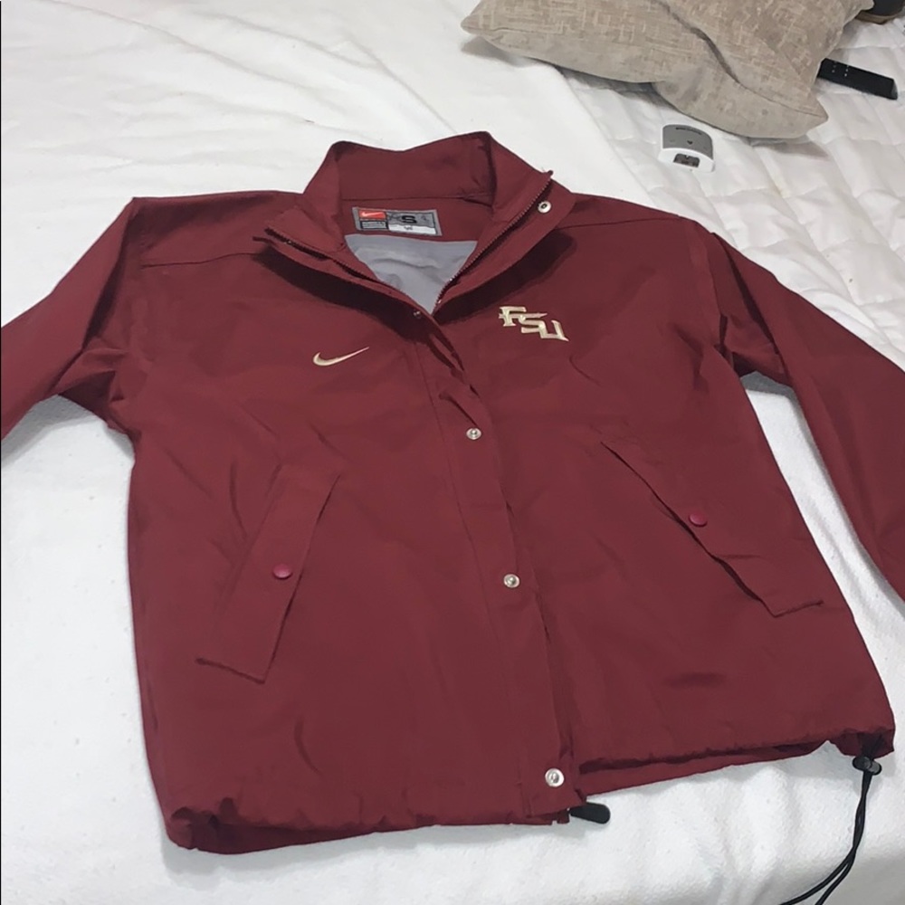 Nike FSU wind breaker/ rain jacket